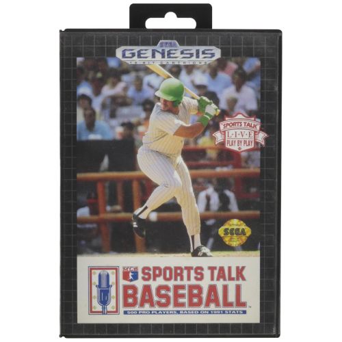 세가 By      Sega Sports Talk Baseball - Sega Genesis