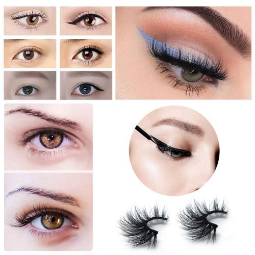  [아마존핫딜][아마존 핫딜] SEGMINISMART Magnetic Eyeliner, Magnetic Eyelashes With Eyeliner, Magnetic Eyeliner and Lashes Magnetic Eyelashes Liner Eye Liner Kit Magnetic Eyelash Kit For 3D Magnetic False Eyelashes Reusab