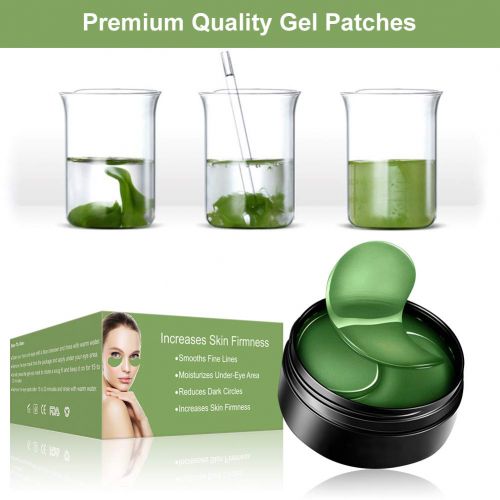  [아마존 핫딜] SEGMINISMART Under Eye Mask, Collagen Eye Mask, Eye Gel Pads, Green Tea Under Eye Patches, Firming Eye Mask, 60PCS Collagen Eye Patches for Eye Moisturizing, Dark Circles, Wrinkles, Fine Lines,