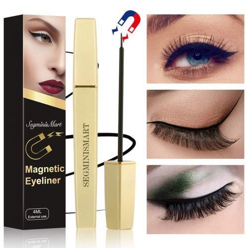  [아마존 핫딜]  [아마존핫딜]SEGMINISMART Magnetische Wimpern,Magnetic Eyeliner, Langlebigem Magnetic Eyeliner, Wiederverwendbare Falsche Magnetic Eyelashes