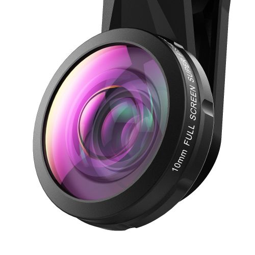  SEHOO Super Fisheye Lens, 235 Degree Cell Phone Camera Lens, No Dark Circle for iPhone Samsung Android Smartphones