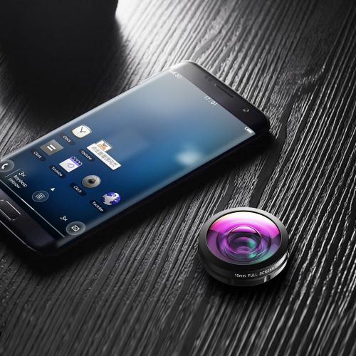  SEHOO Super Fisheye Lens, 235 Degree Cell Phone Camera Lens, No Dark Circle for iPhone Samsung Android Smartphones
