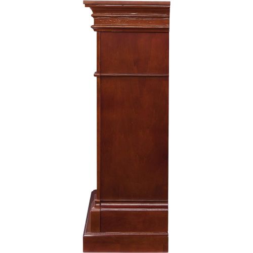  SEI Furniture Sicilian Fireplace, New Mahogany