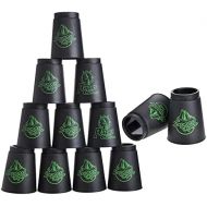 [아마존베스트]SEISSO [Upgrade] Quick Stacks Cups 12 PC of Sports Stacking Cups Speed Training Game Shipping from US