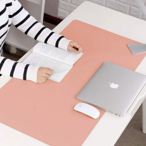  SELCNG Laptop Pad Table Mat Waterproof Extra Large Mouse Pad Desk Pad Keyboard Pad Mens Office Can Be Customized Leather Cute Female Student Book Desktop Mat