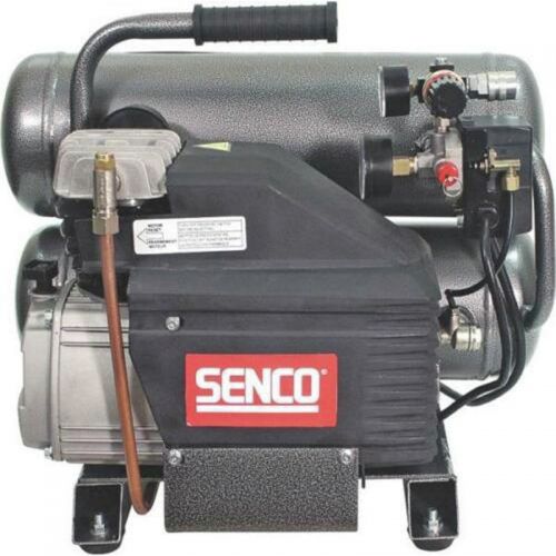  SENCO PC1131 2.5 HP 4.3 Gallon Oil-Lube Twin Stack Air Compressor