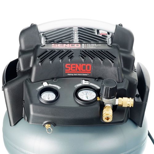  SENCO PC1280 1.5 HP 6 Gallon Pancake Air Compressor