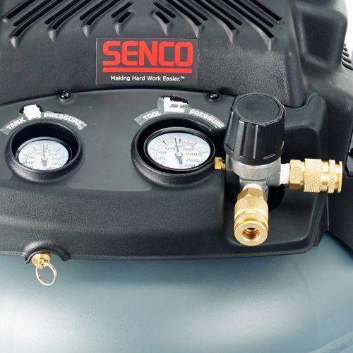  SENCO PC1280 1.5 HP 6 Gallon Pancake Air Compressor