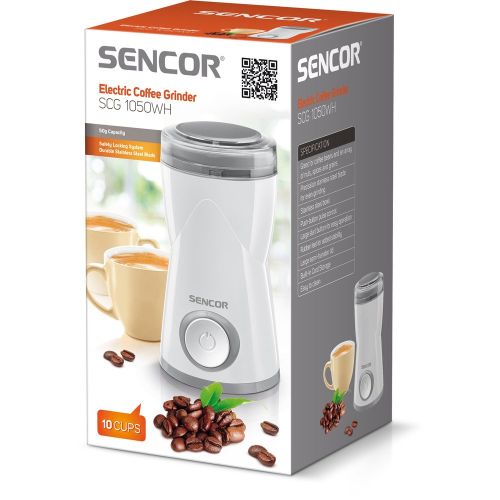  SENCOR SCG 1050WH, Kaffeemuehle, Coffee Grinder, Weis