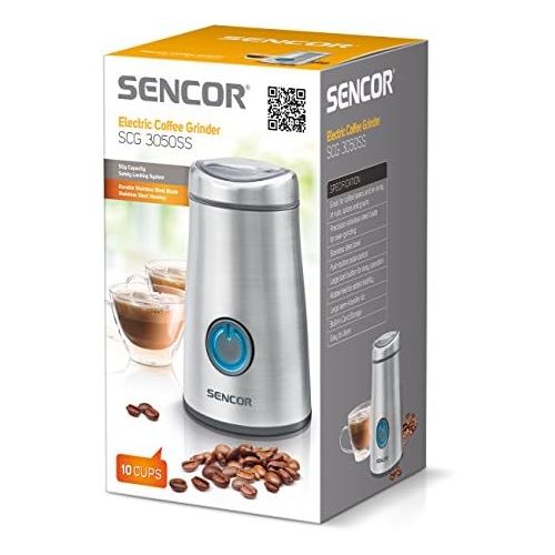  SENCOR SCG 3050SS, Kaffeemuehle, Coffee Grinder, Edelstahl