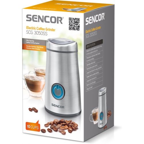  SENCOR SCG 3050SS, Kaffeemuehle, Coffee Grinder, Edelstahl