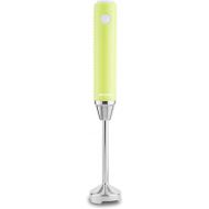 Sencor Extra Slim and Quiet Stainless Steel Hand Blender with 17 oz. Beaker, 1.65 Inches, Lime Green