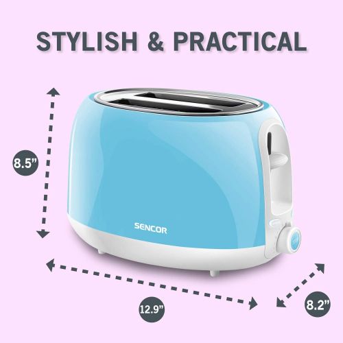  SENCOR 2 Slice Electric Toaster Color: Pastel Violet