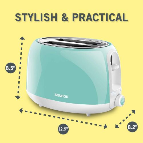  SENCOR 2 Slice Electric Toaster Color: Pastel Violet