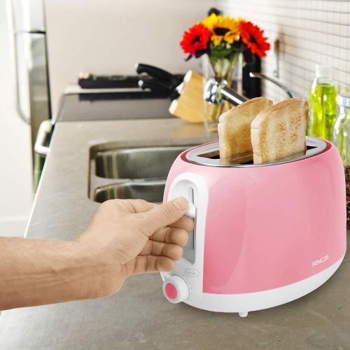  SENCOR 2 Slice Electric Toaster Color: Pastel Violet