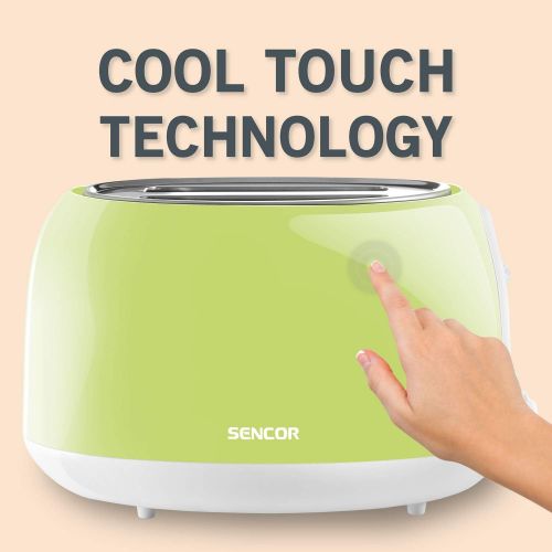  SENCOR 2 Slice Electric Toaster Color: Pastel Blue