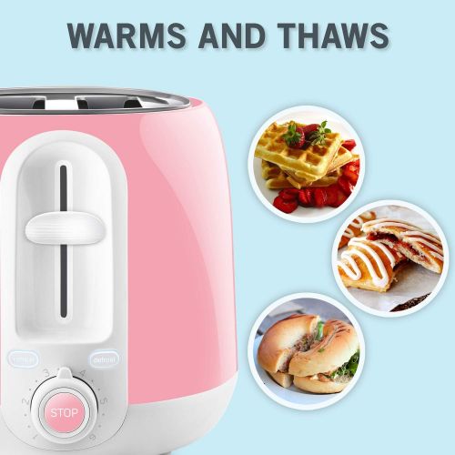  SENCOR 2 Slice Electric Toaster Color: Pastel Blue