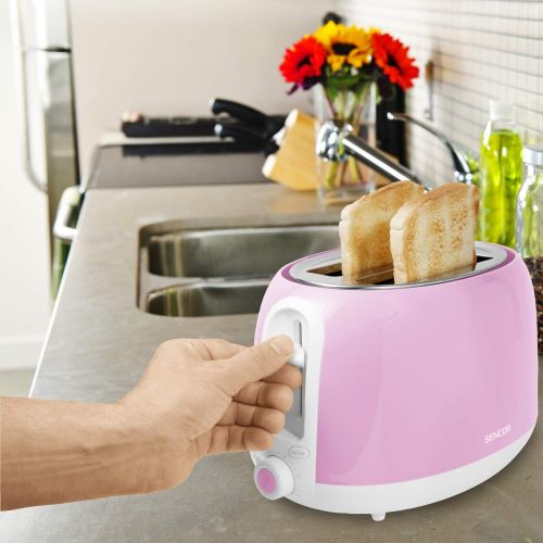  SENCOR 2 Slice Electric Toaster Color: Pastel Blue