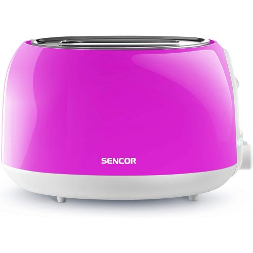  SENCOR 2 Slice Electric Toaster with 11 Toasting Intensity Levels