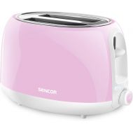 SENCOR 2 Slice Electric Toaster Color: Pastel Pink