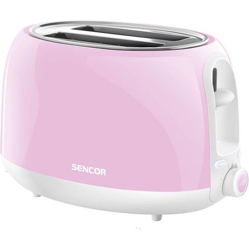  SENCOR 2 Slice Electric Toaster Color: Pastel Pink