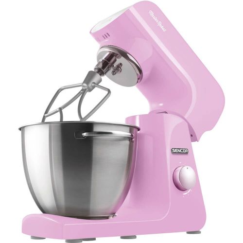  SENCOR 4.75 Qt. 8-Speed Stand Mixer Color: Pastel Pink