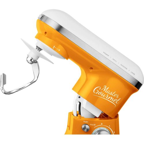  SENCOR 4.2 Qt. 6-Speed Stand Mixer Color: Solid Orange