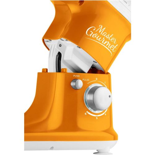  SENCOR 4.2 Qt. 6-Speed Stand Mixer Color: Solid Orange