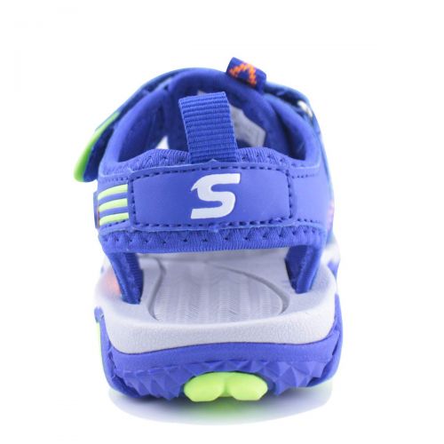  SENFI Boys Sport Sandal Summer Breathable Closed-Toe Strap Walking Shoes