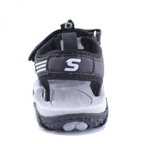  SENFI Boys Sport Sandal Summer Breathable Closed-Toe Strap Walking Shoes