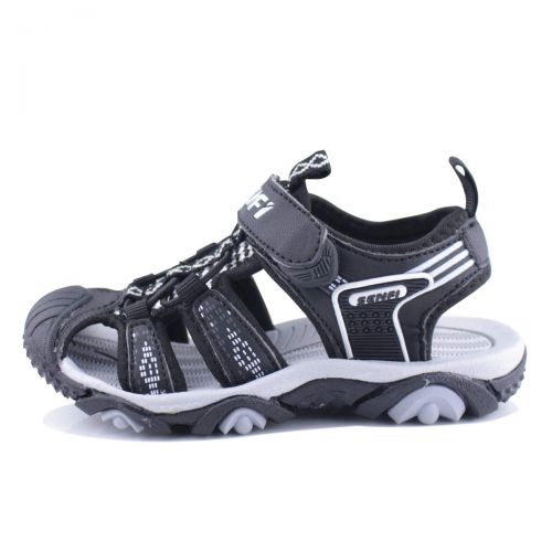  SENFI Boys Sport Sandal Summer Breathable Closed-Toe Strap Walking Shoes