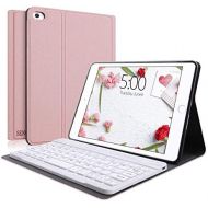 [아마존베스트]iPadMini Case with Keyboard, SENGBIRCH Keyboard Case Compatible with iPadMini 5 (5th 2019) - iPad Mini 4 - Mini 3 - Mini 2 & 1 - Removable Wireless Connect Keyboard, Soft Rubber