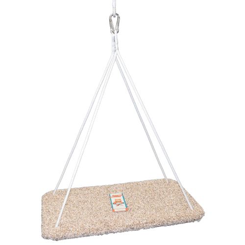  SENSORY GOODS Platform Swing (Rectangle) - Large - Special Need Therapy Use - Hand-Crafted from 100% Baltic Birch - Carpeted - 24 X 48 by Sensory Goods