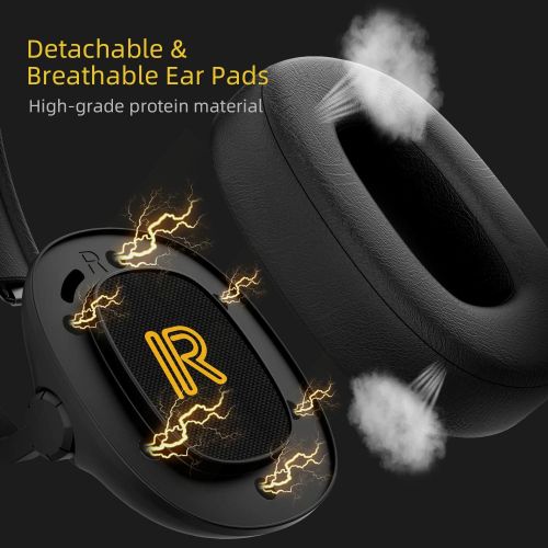  [아마존베스트]SENZER SG500 Surround Sound Pro Gaming Headset with Noise Cancelling Microphone - Detachable Memory Foam Ear Pads - Portable Foldable Headphones for PC, PS4, Xbox One, Switch