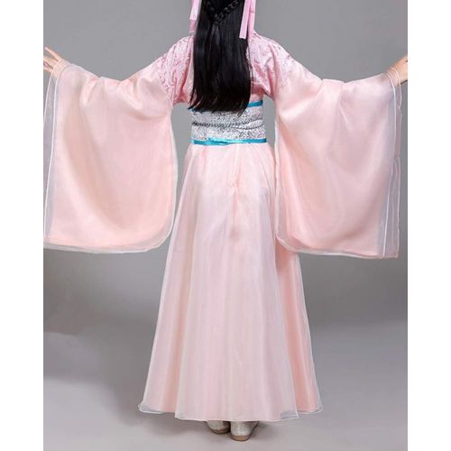  SEVEN O Girls Hanfu Child Ancient Chinese Traditional Costumes Princess Dress