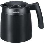 SEVERIN EVERIN TK 5536 Thermokanne 1.0 Liter, passend zu KA 4123, Schwarz, 1 Stueck