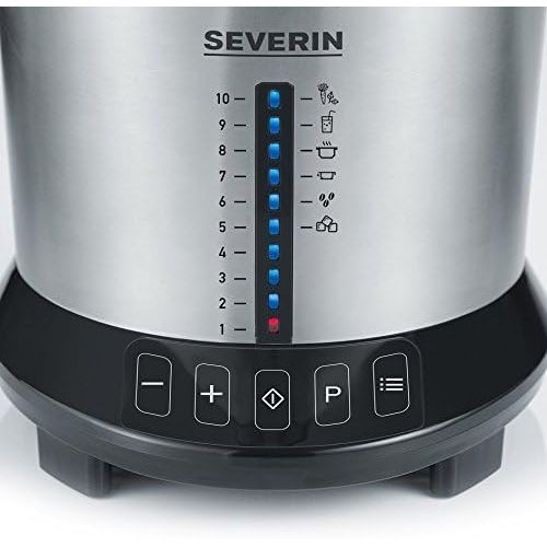  Severin SM 3740 Hochleistungsmixer, 1,7 L, 1,400 Watt, 33,500 Umdrehungen und 6 Automatik-Programme