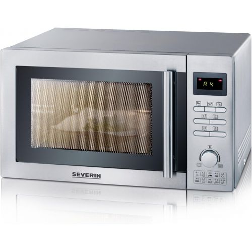  SEVERIN MW 7868 NA//900kWh/Jahr /900 W /25 L/Heissluftfunktion/Grill/Edelstahl-gebuerstet