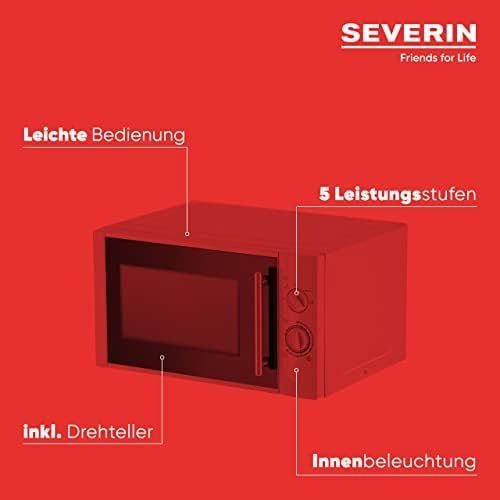  Besuchen Sie den SEVERIN-Store SEVERIN MW 7873 Mikrowelle (900W, Inkl. Drehteller, Ø 24,5 cm, mit Timerfunktion) weiss