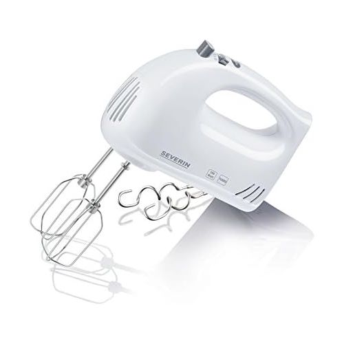  Severin SEVERIN Handmixer, ca. 300 W, HM 3821, Weiss/Rot