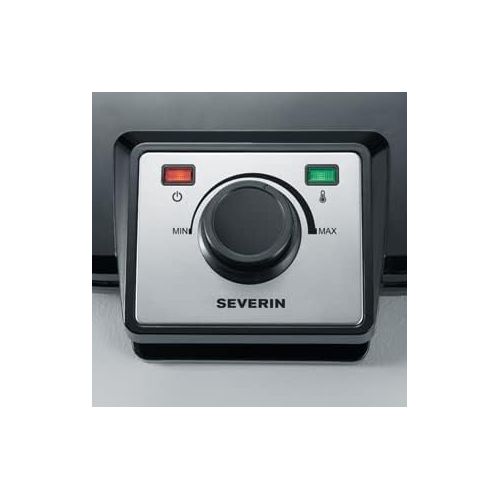  Severin SEVERIN WA 2106 Doppel-Waffelautomat (1.200 W, Doppelwaffelplatte) schwarz