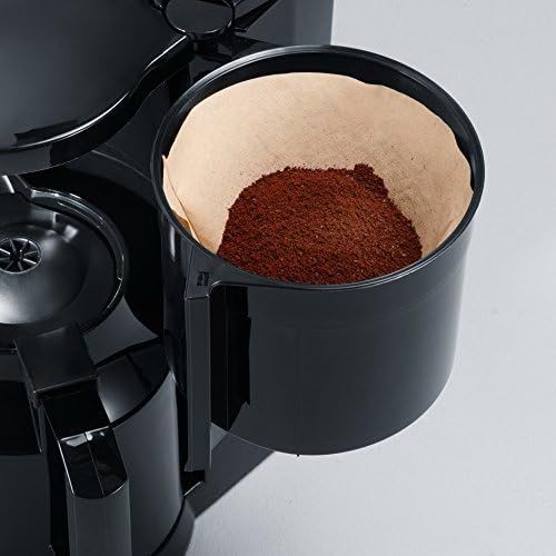  SEVERIN KA 5828 Duo-Kaffeemaschine (Fuer gemahlenen Filterkaffee, 2x 8 Tassen, Inkl. 2 Thermokannen und Teefilter) schwarz