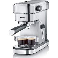 [아마존베스트]SEVERIN Espresa KA 5994 Espressomaschine (ca. 1350 W, massiver und professioneller Siebtrager (Gewicht ca. 450 g) einstellbare Temperatur und speicherbare Tassenfuellmenge)