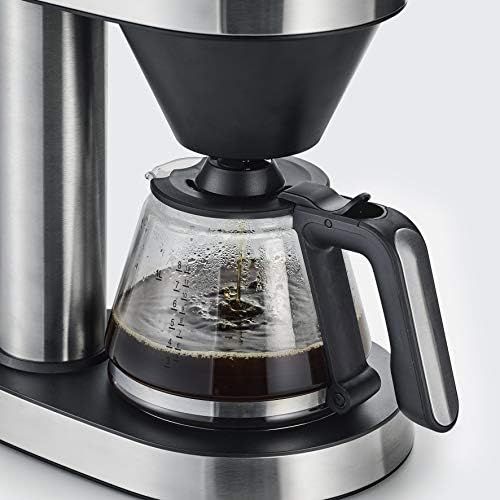  SEVERIN KA 5760 Filterkaffeemaschine Caprice“, 1450, 1 Liter, Edelstahl-gebuerstet/schwarz-matt