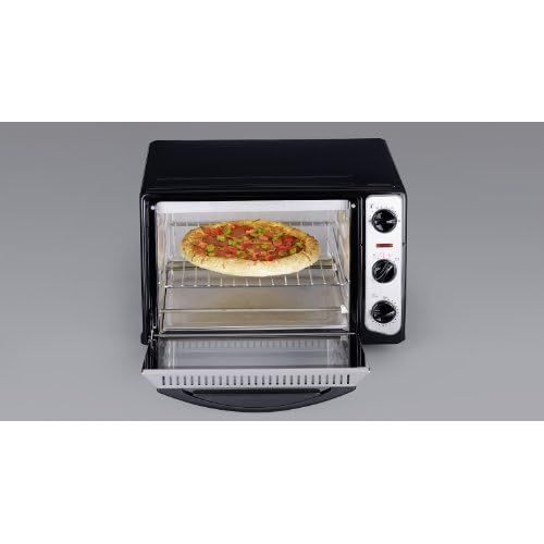  SEVERIN TO 2034 Back- und Toastofen (1.500 W, Inkl. Grillrost und Backblech, 20 L) silber /schwarz