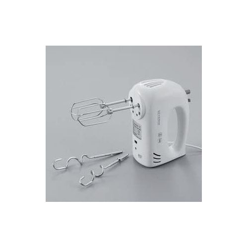  [아마존베스트]SEVERIN Hand mixer approx. 300 W 5 speed settings turbo setting 2 whisks 2 dough hooks, White