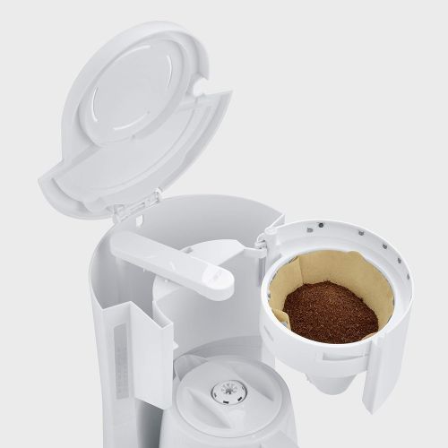  [아마존베스트]SEVERIN KA 9256 Filter Coffee Machine with 2 Thermal Jugs, Approx. 1,000 W, up to 8 Cups, Swivel Filter 1 x 4 with Drip Closure, Automatic Shut-Off, Brewing Lid