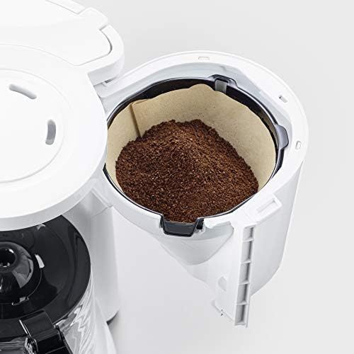  [아마존베스트]SEVERIN 4816-000 KA 4816 Drip Coffee Maker Type 1000 Plastic 1.25 Litres White