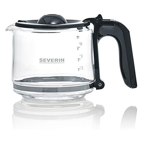  [아마존베스트]SEVERIN 4816-000 KA 4816 Drip Coffee Maker Type 1000 Plastic 1.25 Litres White