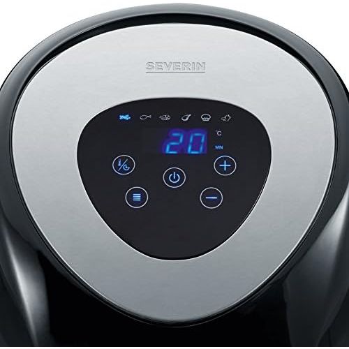  [아마존베스트]SEVERIN FR 2430 Hot Air Fryer with 6 Automatic Programmes Large 3.2 Litre Deep Fryer Basket 1500 W